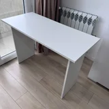 Письменный компьютерный стол серый — desk, dining table (photo 2)