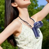 Миниатюрный ручной вентилятор с цифровым дисплеем — hand blower (photo 3)