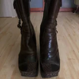 Сапоги Италия кожаные с натуральным мехом 38-39 (photo 7)