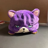 Мягкие игрушки кот-перевертыш и розовый фламинго — piggy bank, diaper (photo 2)