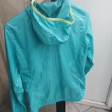 Бирюзовая спортивная ветровка без подкладки — academic gown, poncho (photo 3)
