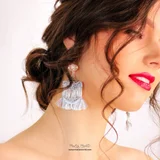Серьги Элиот ручной работы — brassiere, hair slide, lipstick (photo 5)