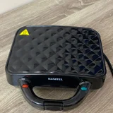 Вафельница KUMTEL — waffle iron, purse, lens cap (photo 1)