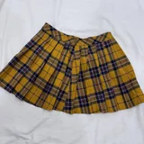 Юбка Bershka плиссированная мини — miniskirt, swimming trunks (photo 3)