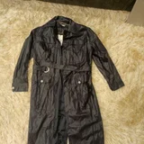 Плащ Tenax — trench coat, fur coat, velvet (photo 5)