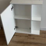 Новый шкаф с зеркалом в ванную комнату — bookcase, medicine chest, wardrobe (photo 2)