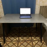 Большой стол из натурального камня — laptop, notebook, desk (photo 1)