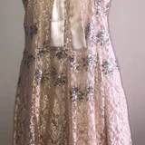 Брендовое вечернее платье — overskirt, hoopskirt (photo 2)