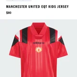 Детская футболка Manchester United retro — jersey (photo 4)