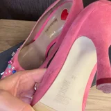 Женские туфли на высоком каблуке, розовые, размер 38 — sandal (photo 3)