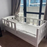 Кровать 90х190 с матрасом и комплектом постельного белья — crib, studio couch, cradle (photo 2)