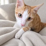 Котята — Egyptian cat, tiger cat, bath towel (photo 3)
