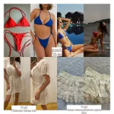 Купальники и пляжная одежда в ассортименте — maillot, maillot, bathing cap (photo 5)