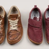 Босоногая обувь Splay Barefoot (коричневые и бордовые) — Loafer (photo 1)