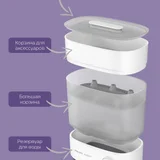 Коляска 2в1 Silver cross Surf Eton grey — toilet seat, washbasin (photo 5)