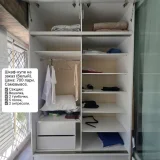Шкаф-купе белый на заказ — refrigerator, wardrobe, file (photo 3)