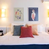 Сдача квартиры 1+1 в ORBI CITY — studio couch, quilt (photo 2)
