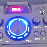 Портативная Bluetooth-колонка Buli ZQS8810 — digital clock, CD player (photo 2)