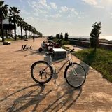 Велосипед Giant с корзинкой — mountain bike, bicycle-built-for-two (photo 1)