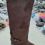 Чёрные кожаные ботинки в стиле Dr. Martens — knee pad, swimming trunks (photo 4)
