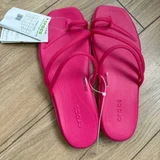 Crocs белые вьетнамки унисекс оригинал (photo 8)