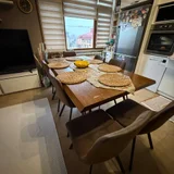 Большой стол и 8 стульев — dining table, bakery (photo 1)
