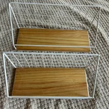 Подвесные металлические полочки для хранения — hamper, chest (photo 1)