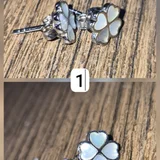 Набор украшений: серьги, кольца, браслет и украшение на шею — safety pin, hair slide (photo 1)