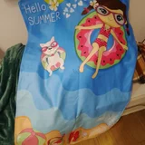 Бархатная юбка с фартуком — apron (photo 2)