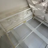Кровать с матрасом 150х200 с кованым изголовьем — envelope (photo 4)