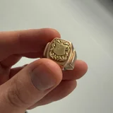 Советское золотое кольцо-печатка 583 проба 12.28г — thimble (photo 2)