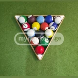 Бильярдный стол — croquet ball, golf ball (photo 1)