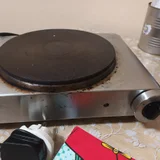 Настольная электроплита Nikai 1500W — waffle iron, switch (photo 1)