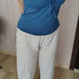 Синий топик — sweatshirt, miniskirt, cardigan (photo 1)