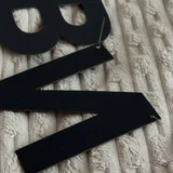 Гирлянда растяжка из букв Люби живи твори — hair slide, coil, letter opener (photo 2)
