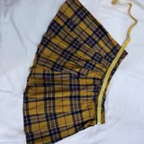 Юбка Bershka плиссированная мини — swimming trunks, handkerchief (photo 4)