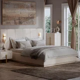 Спальный гарнитур Asia (кровать, шкаф, комод, тумбы, зеркало) — four-poster, studio couch (photo 1)