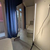 Зеркало с подсветкой на колесиках 90x160 — four-poster, sliding door (photo 3)