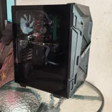 Игровой ПК (Rx 590 8gb, Ryzen 7 2700X, 16gb RAM) — desktop computer, projector (photo 1)