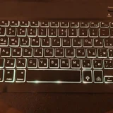 Беспроводная клавиатура с подсветкой — computer keyboard, space bar (photo 4)