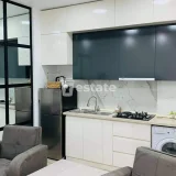 Уютная студия на Аллее Героев, Шартава 7 — microwave (photo 3)