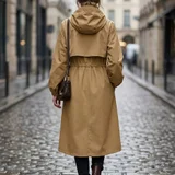 Женский тренч размер M — trench coat (photo 2)