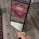 Зеркало напольное ростовое 150х40 с подсветкой — folding chair, Christmas stocking (photo 2)