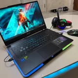 Игровой ноутбук MSI Cyborg с аксессуарами — notebook, laptop (photo 1)