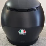 Мотошлем AGV K3 Matt Black — crash helmet (photo 3)