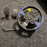 Thrustmaster T150 — disk brake, reel, joystick (photo 1)