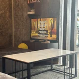 Журнальный стол с керамогранитной столешницей 120х60х46 см — prison, dining table (photo 2)