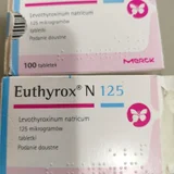 Эутирокс 125 мкг (2 пачки) — pill bottle, lotion (photo 1)