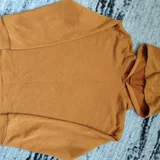 Желтая женская кофта на молнии, размер M (44-46) — sweatshirt (photo 3)