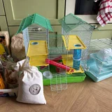 Клетка большая 3-этажная для грызуна — shopping basket (photo 1)